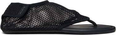 Njega cipela Alaïa ALAÏA Thong Fishnet Sandals Crna | AA3S126TK050, 0
