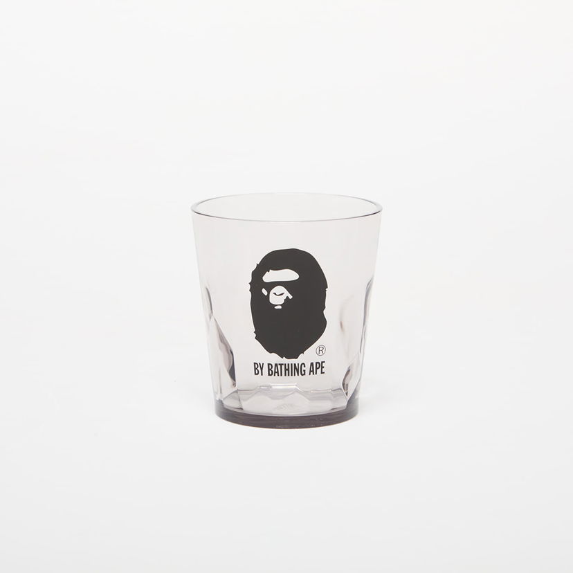 Boca za piće BAPE Bathing Ape x Plakira Ape Head Glass Siva | 001KAL301916MBLK
