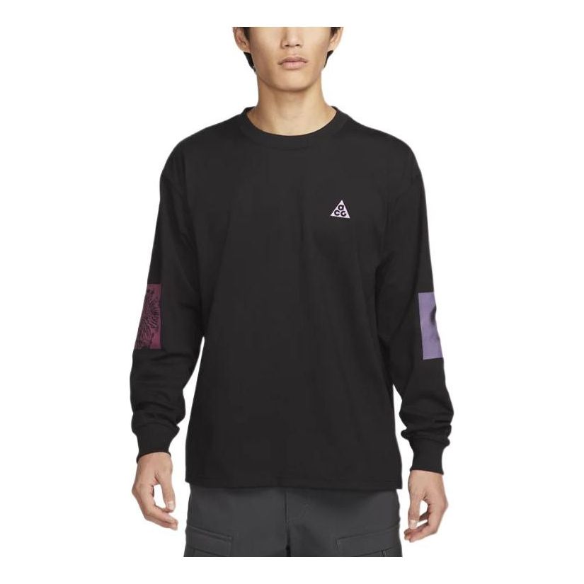Dukserice Nike ACG ACG Graphic Long Sleeve T-Shirt Crna | DX9453-010