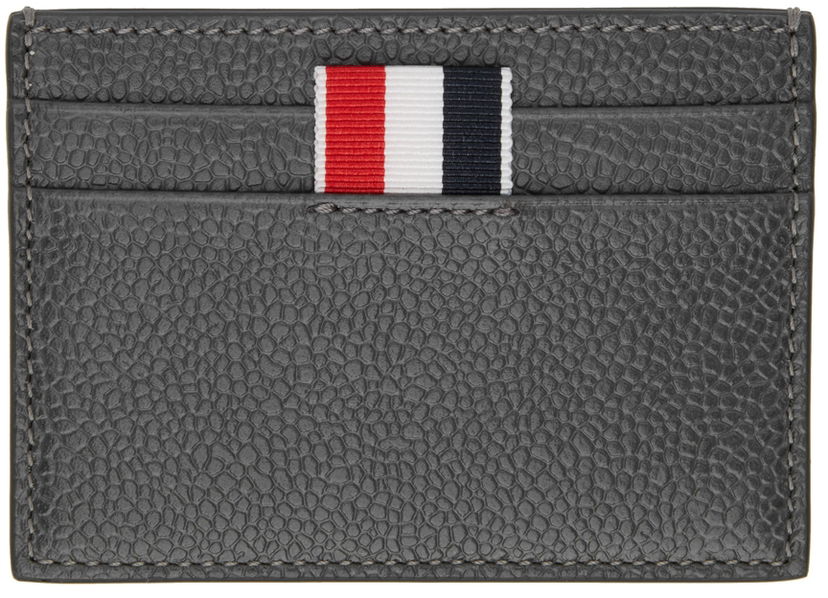 Novčanik Thom Browne Thom Browne Monogram Card Holder Siva | MAW253A-07557