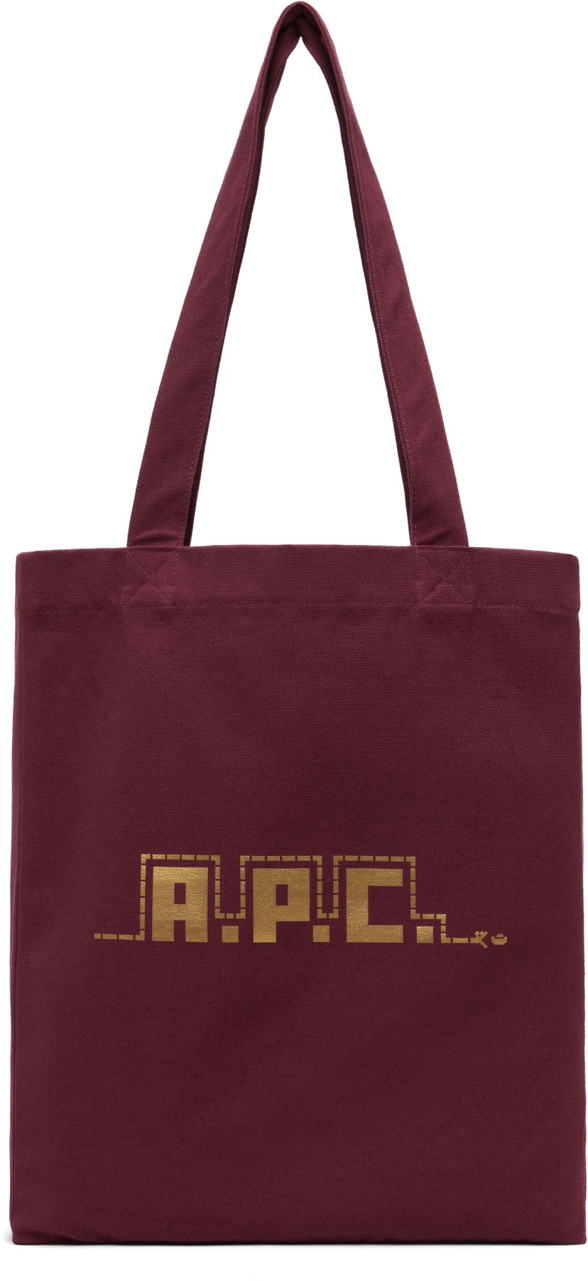 Tote bag A.P.C. Burgundy Lou Tote Bag Tamnocrvena | COHHN-M67001