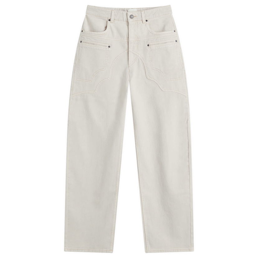 Jeans ISABEL MARANT Isabel Marant Beryl Cargo Jeans, Size Medium Bež | PA0481FA-C1H01I