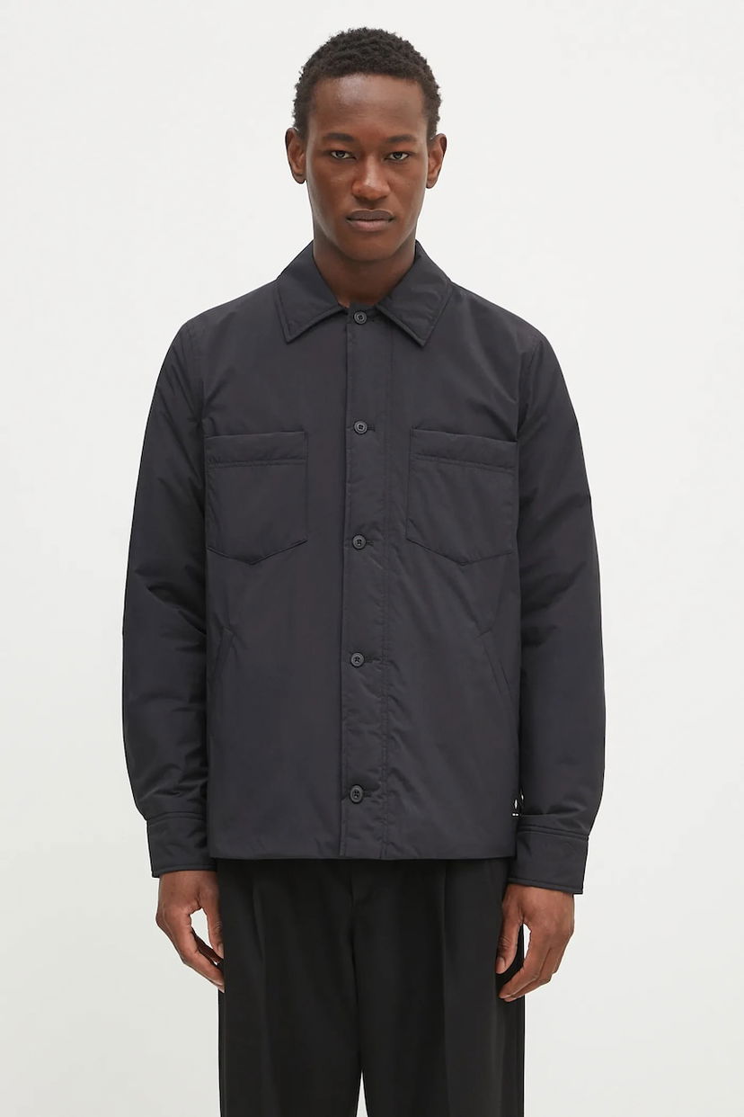 Pernata jakna Samsoe Samsoe Samsoe Samsoe Sapally Padded Overshirt Crna | M25100087
