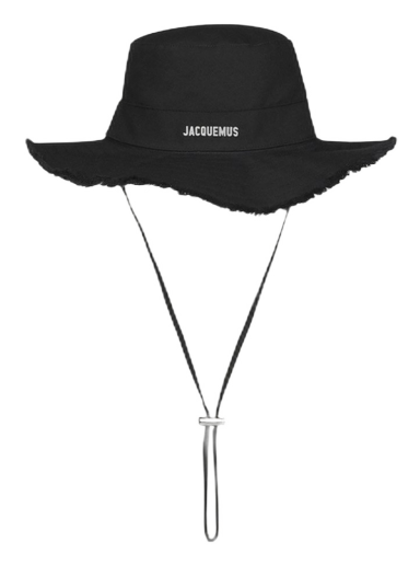 Šešir Jacquemus Bob Artichaut Large Brim Crna | 213AC002-5001-990