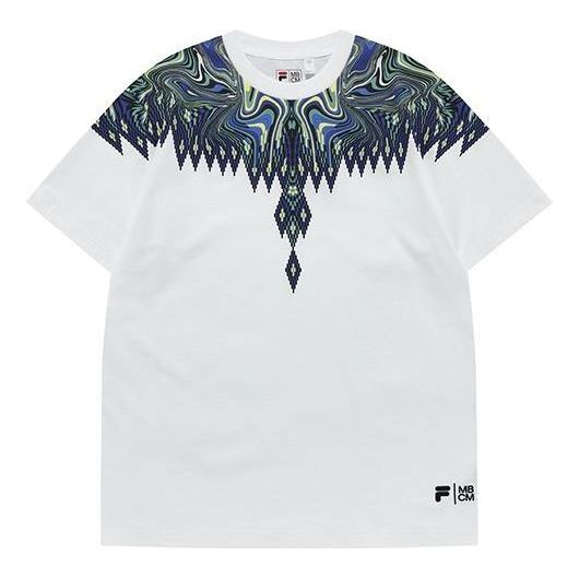 Majica kratkih rukava FILA Marcelo Burlon Fusion Graphic T-Shirt Bijela | T11U229101F-WT