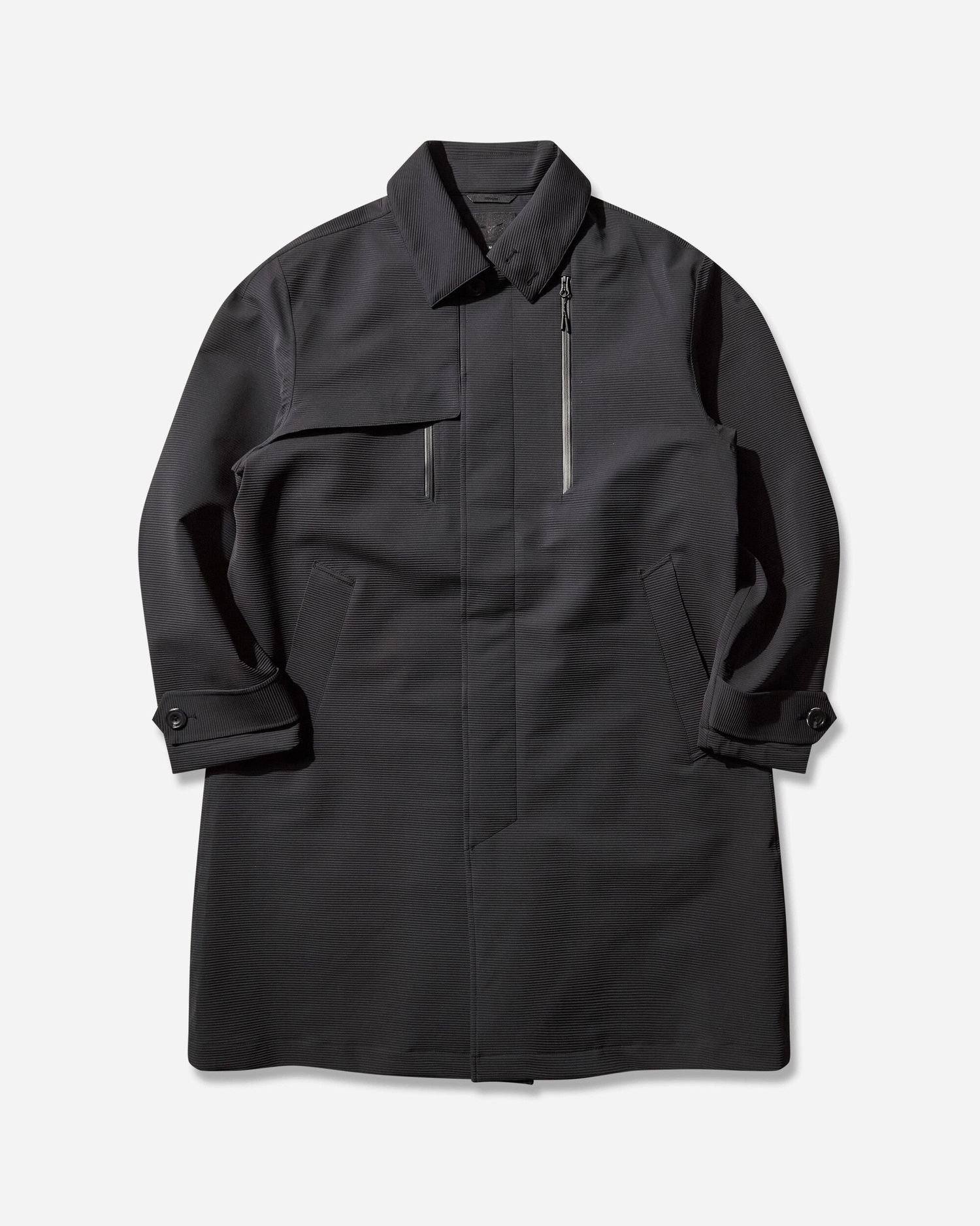 Trenčkot Mizuno Tech Hard Shell Trench Coat Crna | B2GEC511-09, 0