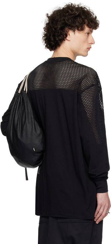Majica kratkih rukava Rick Owens Rick Owens Champion Edition Girdered T-Shirt Crna | CM01E1673 CHJGOM JERSEY + MESH, 2