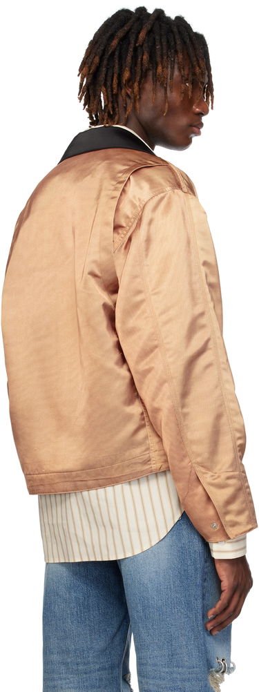 Bomber jakna We11done We11done Printed Work Jacket Smeđa | WD-JK0-25-038-M-BG, 2