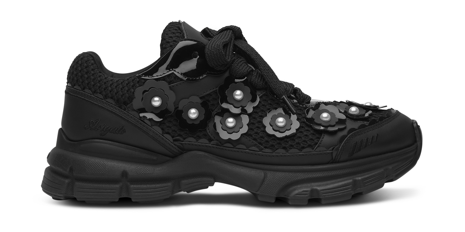 Tenisice i cipele AXEL ARIGATO Marathon Flower Runner Crna | F3116001, 1