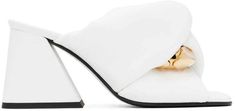 Tenisice i cipele JW Anderson JW Anderson Chain Twist Mules Bijela | ANW40090A