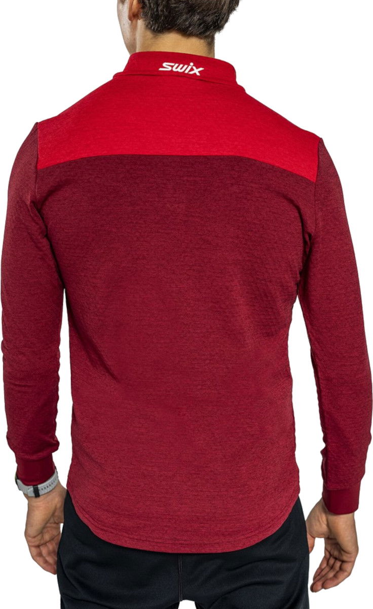 Dukserice SWIX Dynamic Midlayer Half Zip Pullover Crvena | 10079-23-94306, 1