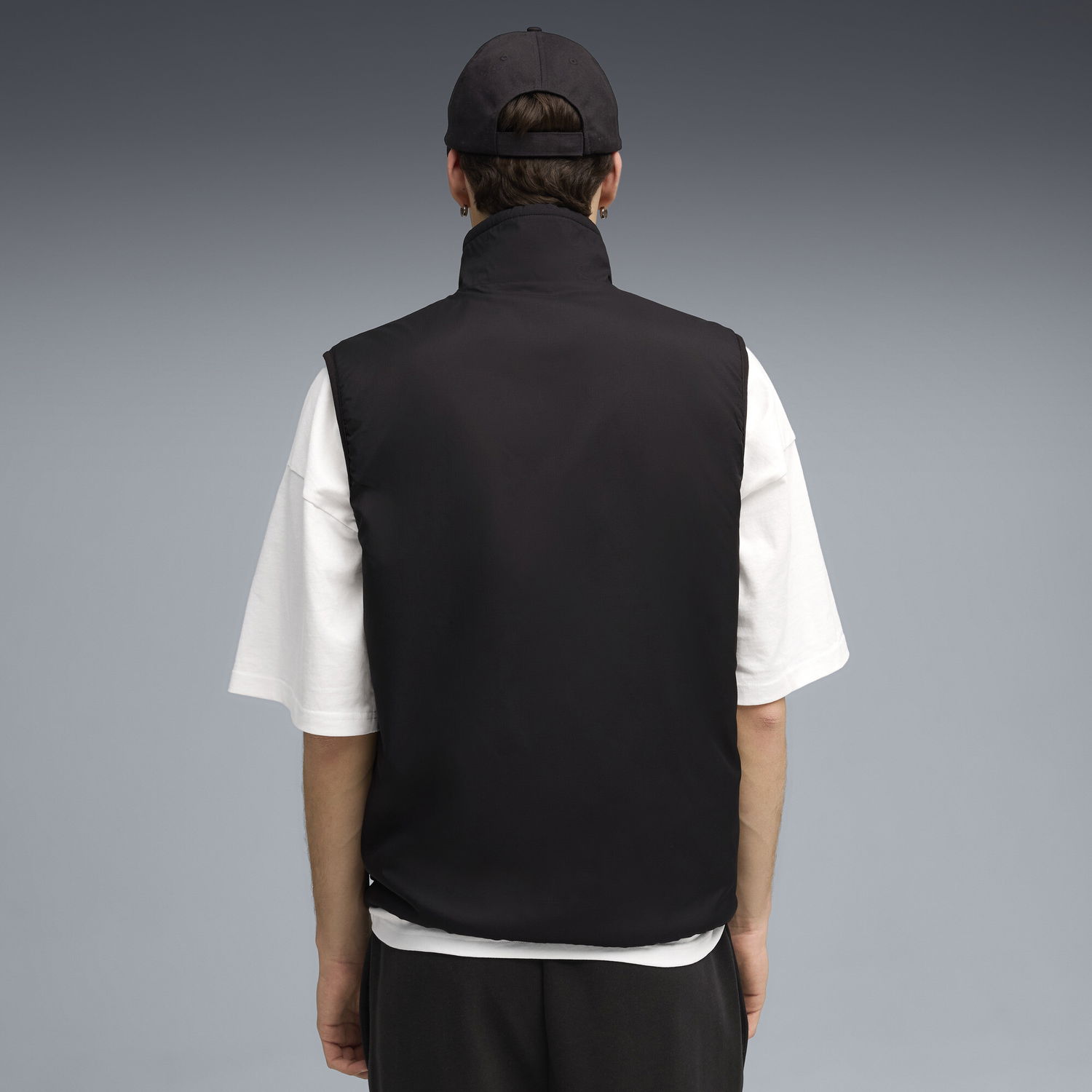 Prsluk Puma Reversible Hybrid Sherpa Vest Crna | 688372_01, 1