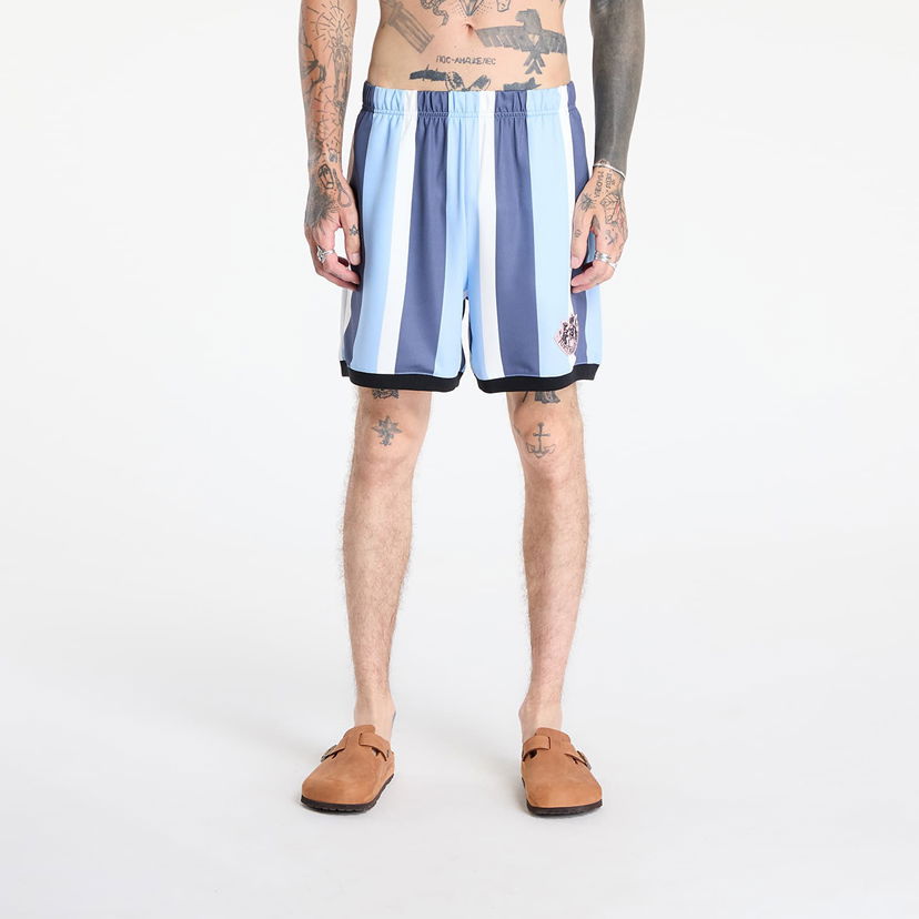Kratke hlače Pleasures PLEASURES Jpfc Sport Shorts Plava | P25JC013-BLUE