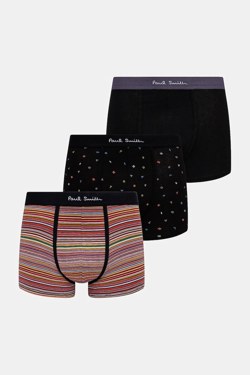 Bokserice Paul Smith Mixed Pattern Boxer Shorts 3-Pack Višebojno | M1A.914.T3PK78