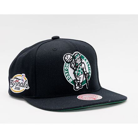Kapa Mitchell & Ness Top Spot Snapback HWC Boston Celtics Black Crna | HHSS2976-BCEYYPPPBLCK