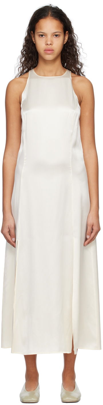 Haljina Loulou de Saison Loulou de Saison Mina Midi Dress Bijela | MINA