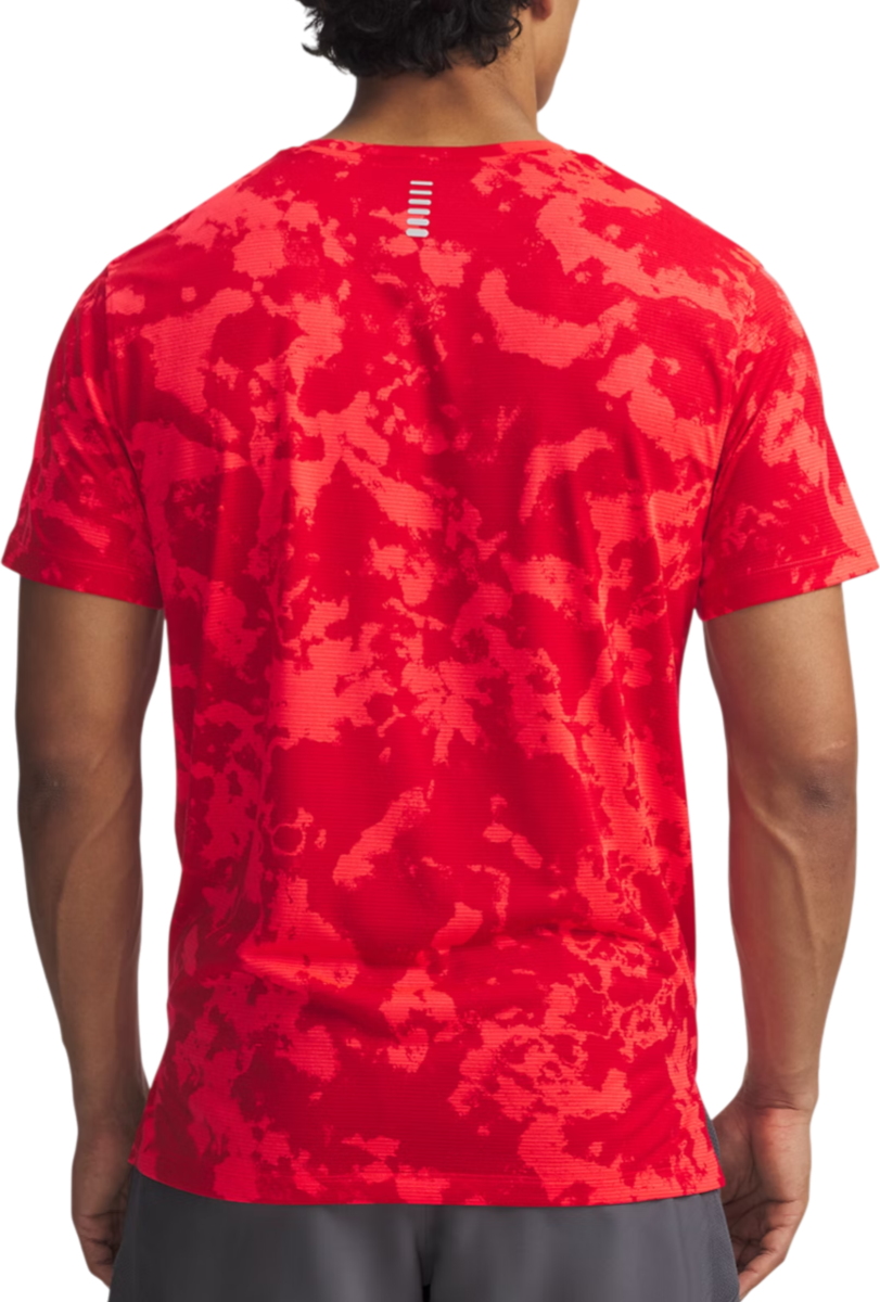 Majica kratkih rukava Under Armour Under Armour Launch Printed Short Sleeve T-Shirt Crvena | 6006110-713, 1