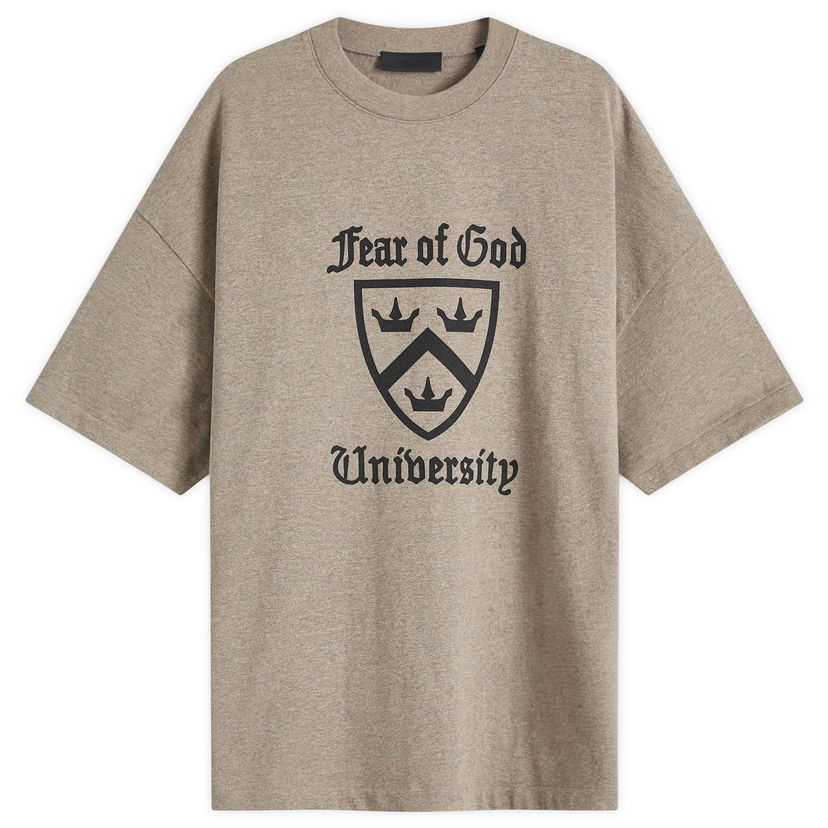 Majica kratkih rukava Fear of God Essentials University Graphic T-Shirt Size Large Bež | 125HO242001F