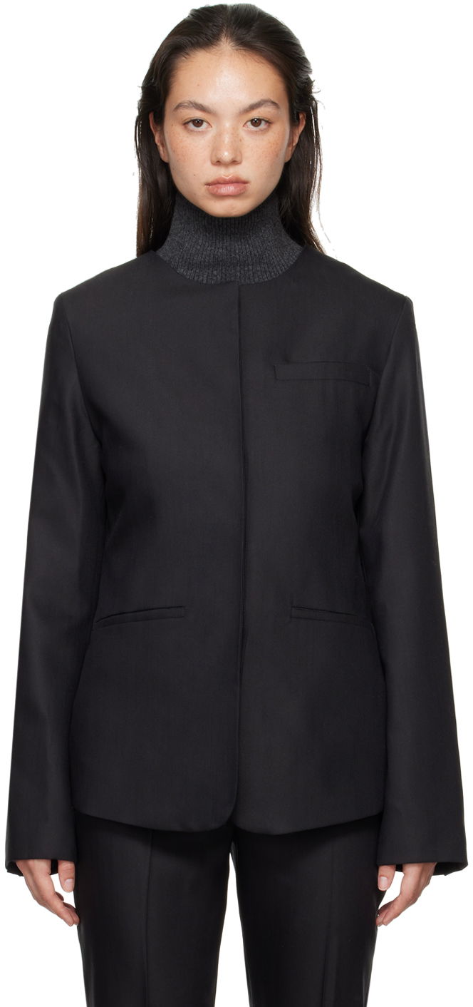 Jakna Loulou de Saison Loulou de Saison Lavena Blazer Crna | LAVENA