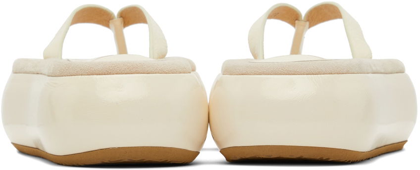 Odjeća OSOI OSOI Boat Flip Flop Platform Slides Bež | 22SS030-03-04, 1