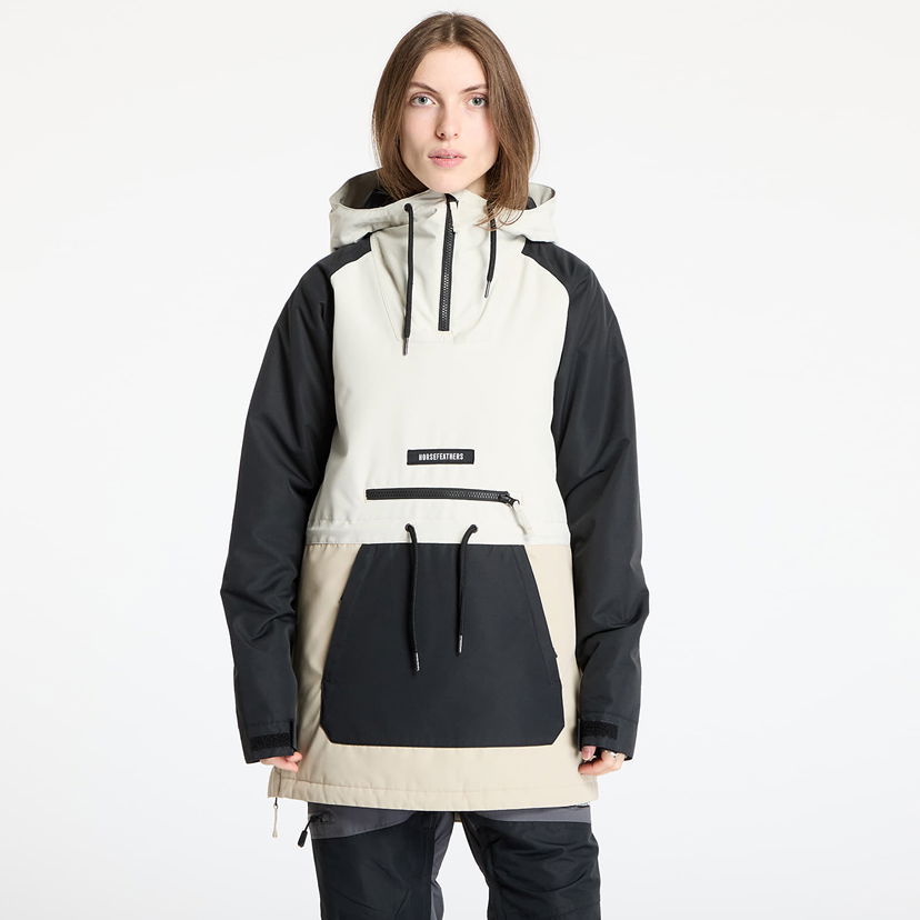 Parka Horsefeathers Horsefeathers Derin II Women's Anorak Jacket Crna | OW214M