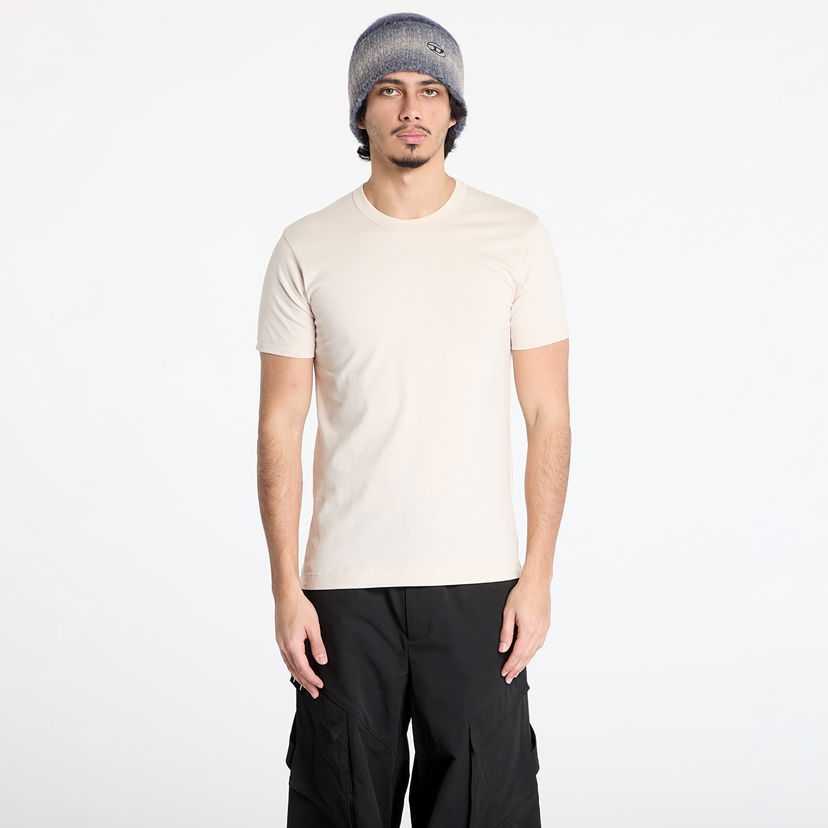 Majica kratkih rukava Comme des Garçons Comme des Garçons SHIRT Knit T-Shirt Bež | FO-T024 BEIGE