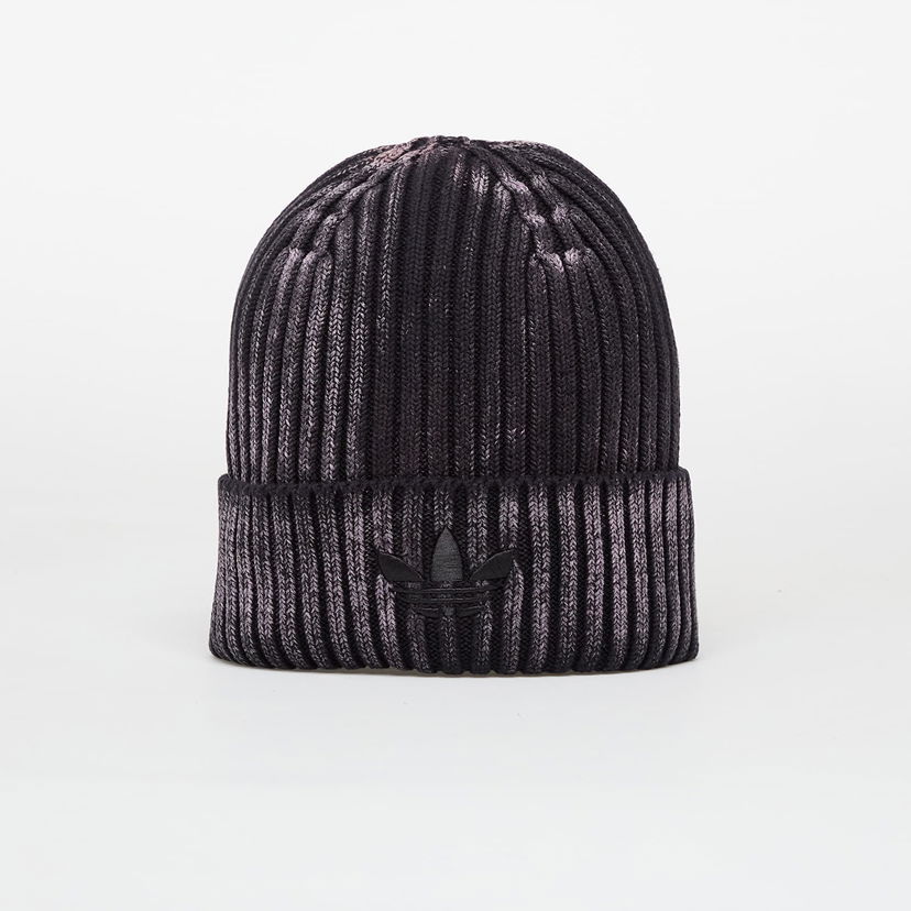Šešir adidas Originals Hat adidas Beanie Washed Black/ Ash Purple Ljubičasta | JZ4931