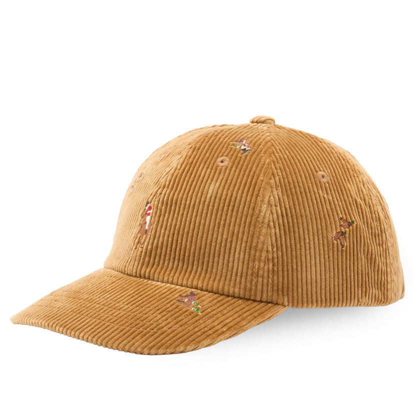 Kapa Polo by Ralph Lauren Corduroy Duck Cap Bež | 710979195001-BRN
