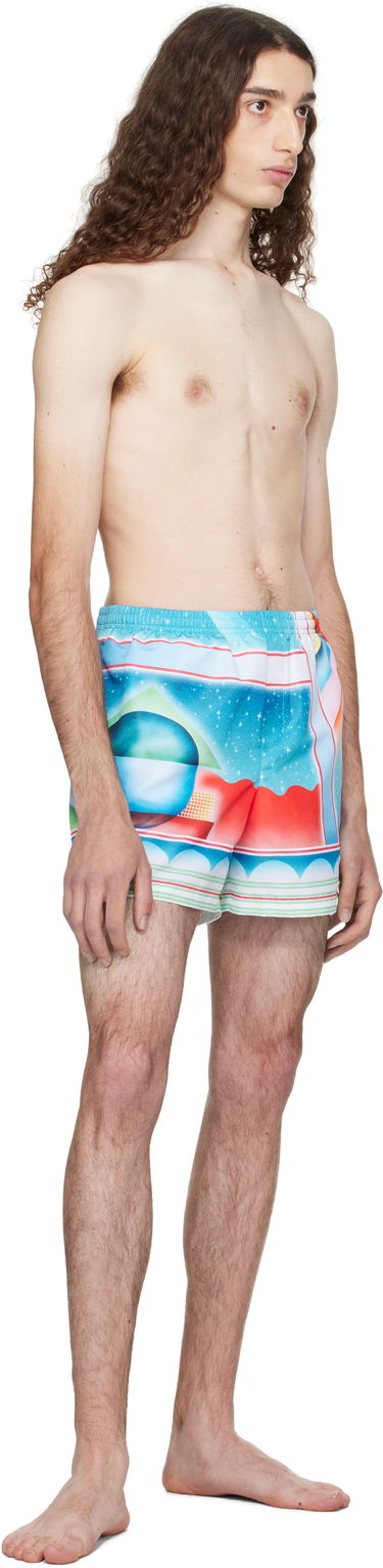 Kupaći kostimi Casablanca Casablanca Galaxy Court Swim Shorts Višebojno | MPF25-TR-032-02, 3