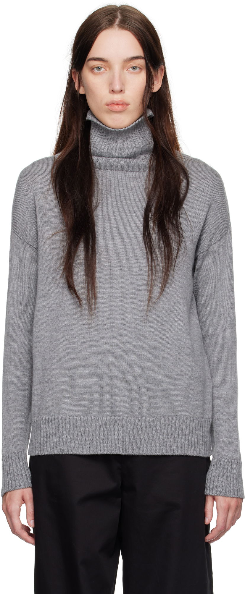 Džemper Max Mara Leisure Turtleneck Siva | 2426366148600 MM12024