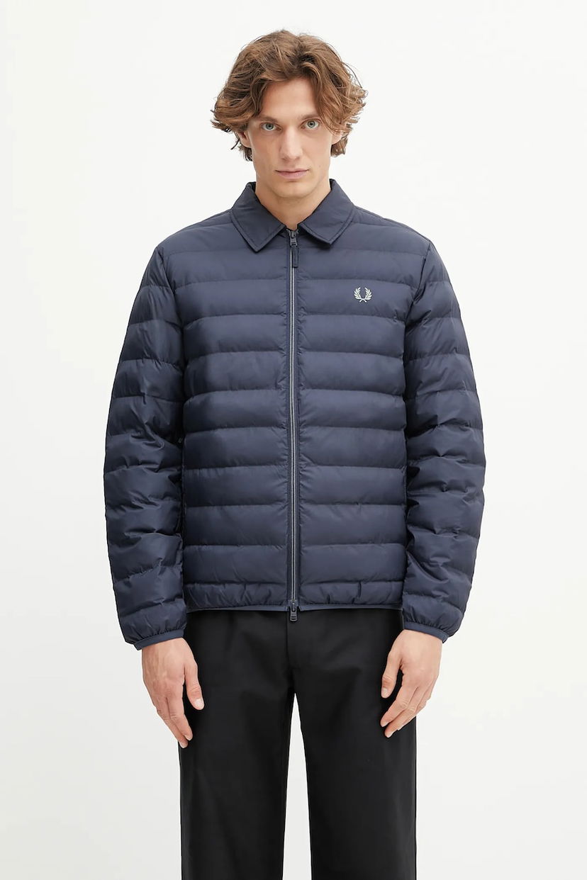 Pernata jakna Fred Perry Fred Perry J1301 Puffer Jacket Tamnoplava | J1301