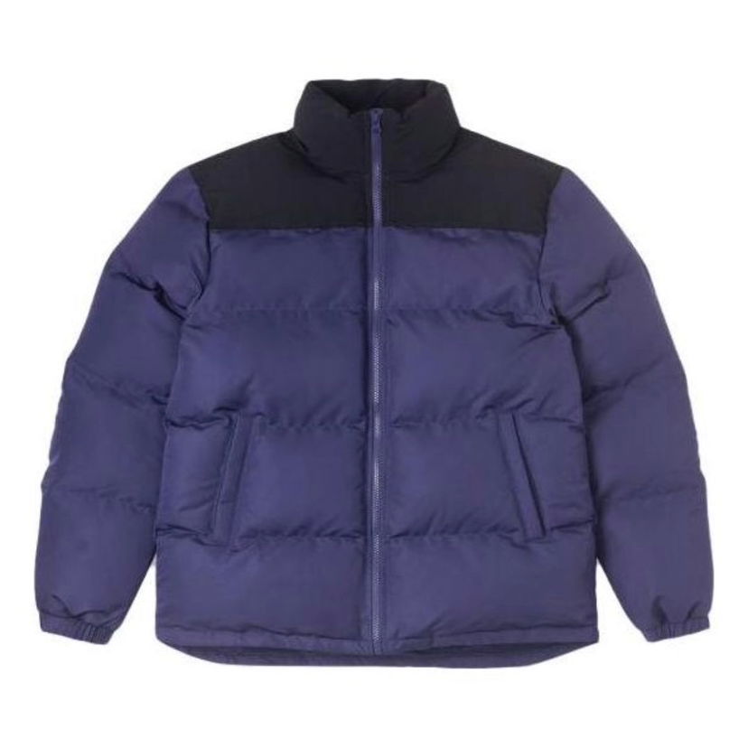 Pernata jakna Converse Colorblock Down Jacket Plava | 10020541-A06