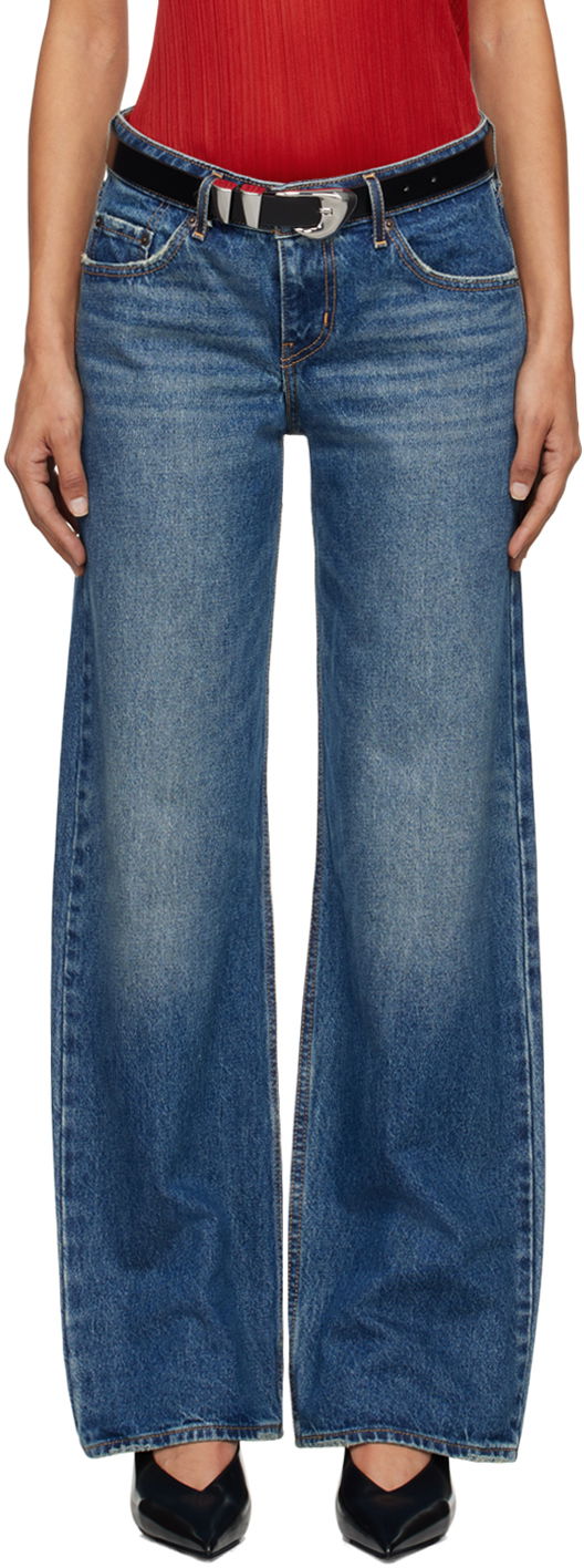 Jeans Levi's Low Loose Jeans Plava | A5566-0006