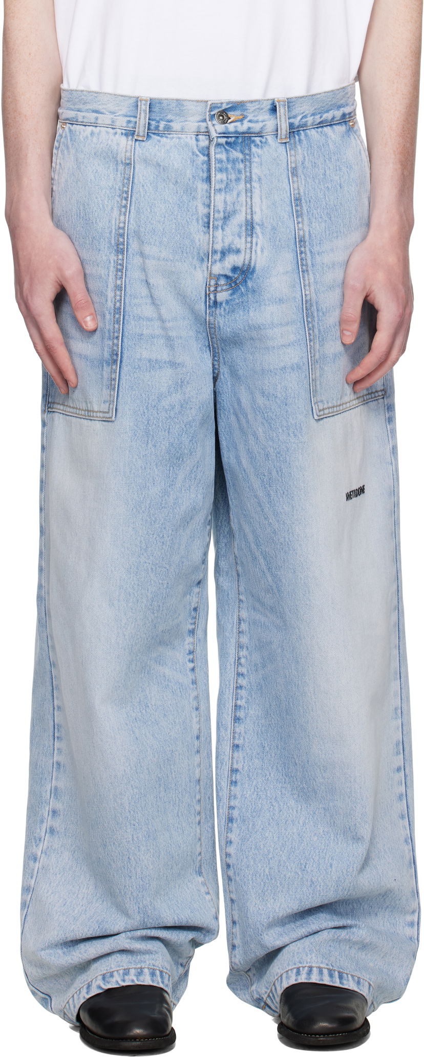 Jeans We11done We11done Carpenter Jeans Plava | WD-DP2-25-343-M-SK