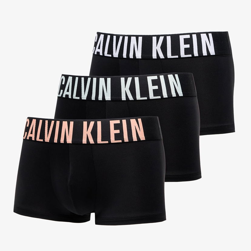 Bokserice CALVIN KLEIN Low Rise Microfiber Stretch Trunk 3-Pack Black Crna | 000NB3611A VVN