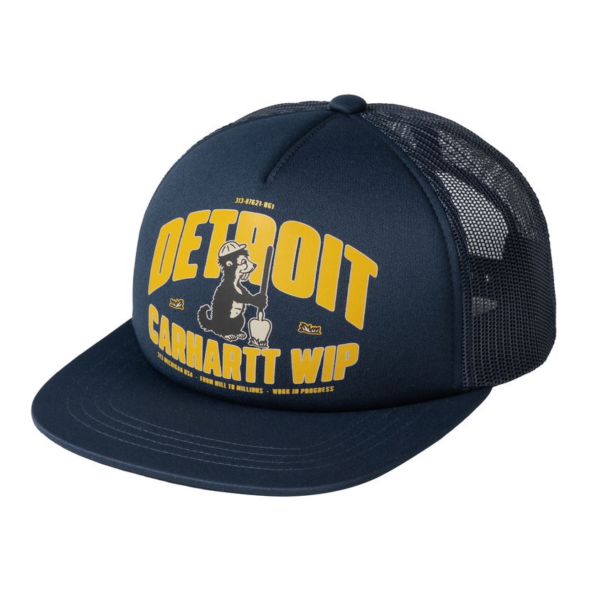 Kapa Carhartt WIP Underground Trucker Cap Tamnoplava | I034746_1