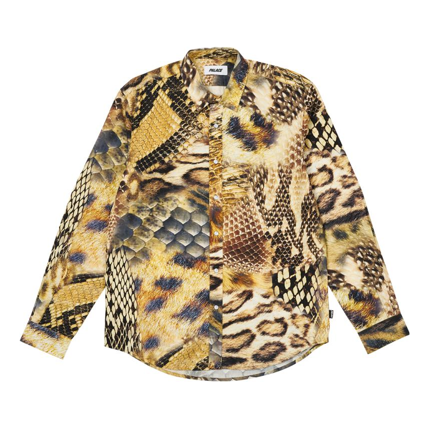 Košulja Palace Animal Print Shirt Žuta | P25SHT008, 0