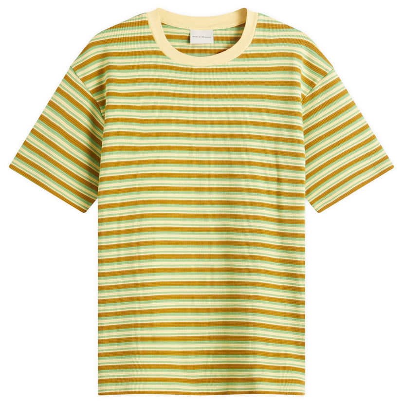 Majica kratkih rukava Drôle de Monsieur Drôle de Monsieur Striped T-Shirt, Size Large Žuta | G-TS245-CO203-MS