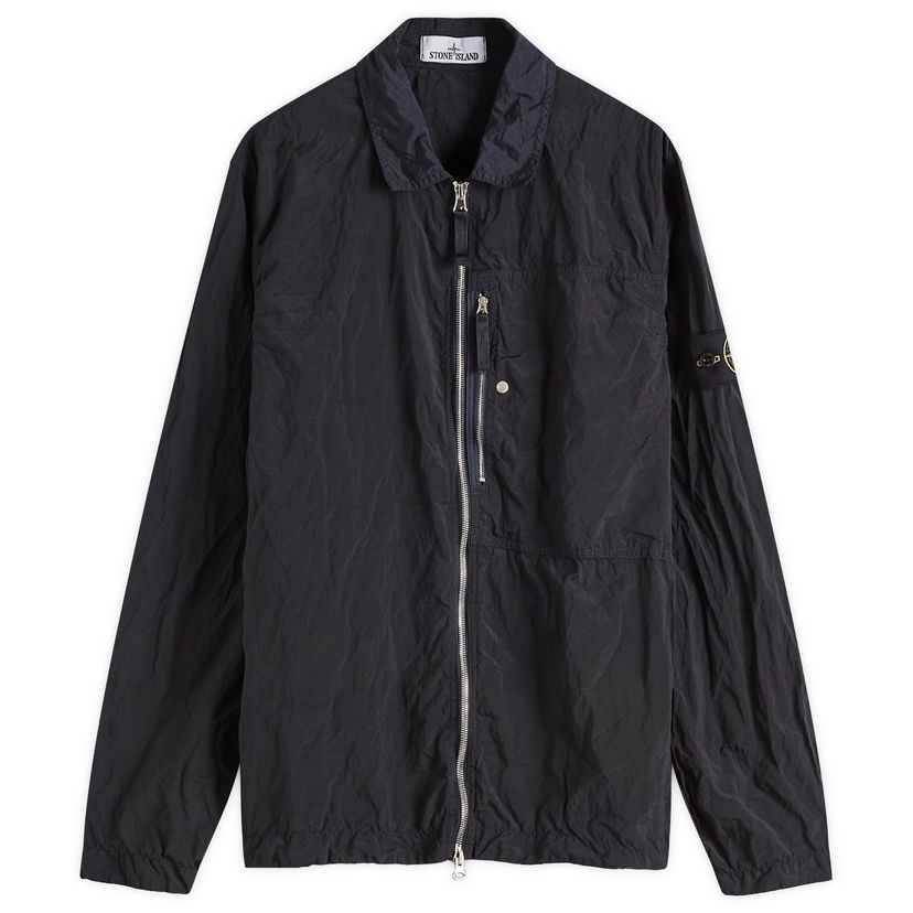 Vjetrovka Stone Island Stone Island Nylon Metal Shirt Jacket, Size Large Crna | K1S151200005-V0020