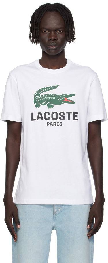Majica kratkih rukava Lacoste Lacoste Croc Originals T-Shirt Bijela | TH5634_001, 0