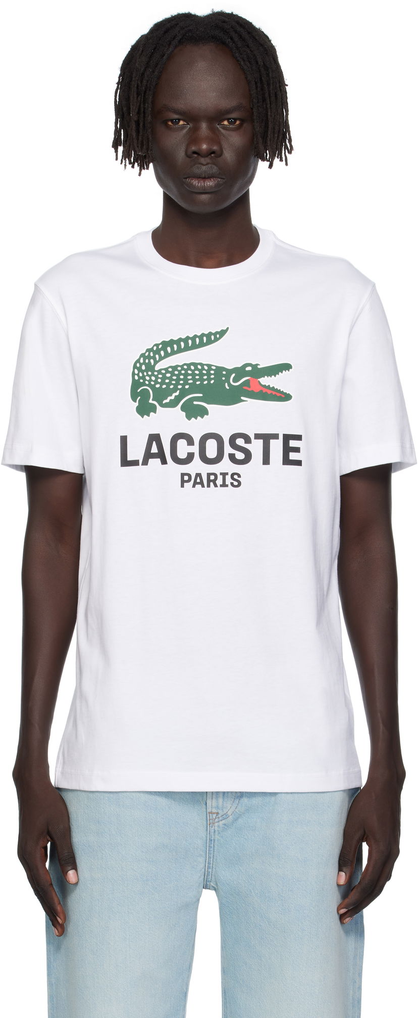 Majica kratkih rukava Lacoste Lacoste Croc Originals T-Shirt Bijela | TH5634_001