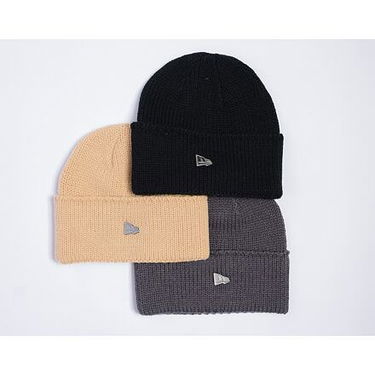 Kapica New Era Beanie - Medium Knit Wide Cuff Crna | 60565447, 2
