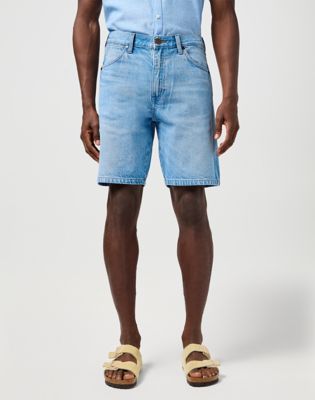 Kratke hlače Wrangler Wrangler Frontier Denim Shorts Plava | 112362492:40, 1