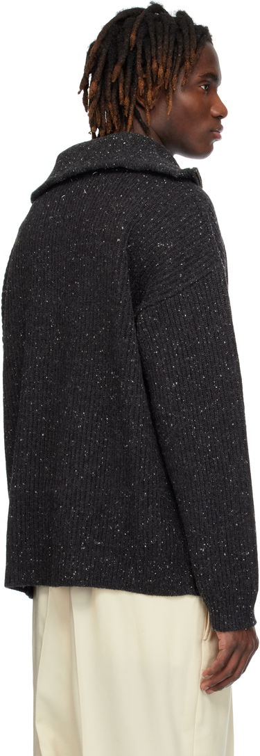 Džemper Maison Margiela Maison Margiela Half-Zip Donegal Wool Sweater Siva | S50HL0039 M13094, 2