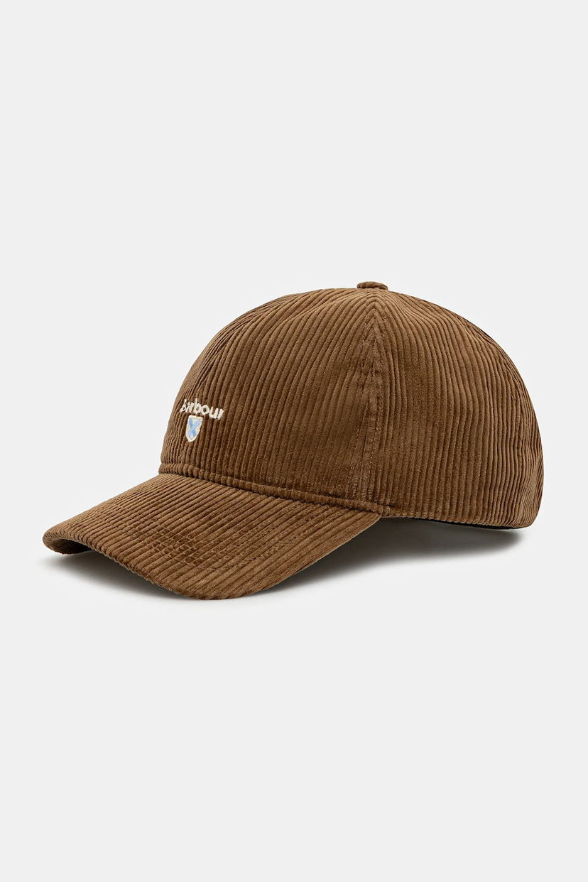 Kapa Barbour Preston Corduroy Baseball Cap Smeđa | MHA0911BE51