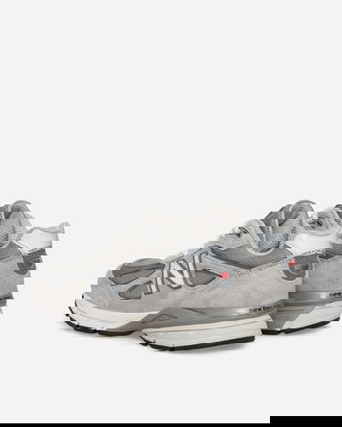 Tenisice i cipele New Balance 990v4 Made in USA Grey Silver Siva | U990GR4, 3