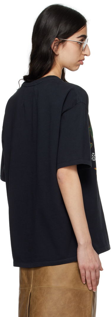 Majica kratkih rukava Rhude Rhude Monaco Regatta Graphic T-Shirt Crna | RHSS25TT13012, 2