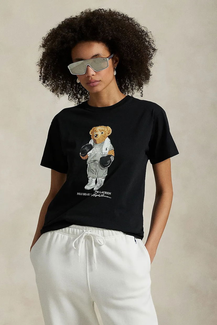 Majica kratkih rukava Polo by Ralph Lauren Polo Ralph Lauren Boxer Bear T-Shirt Crna | 211971709