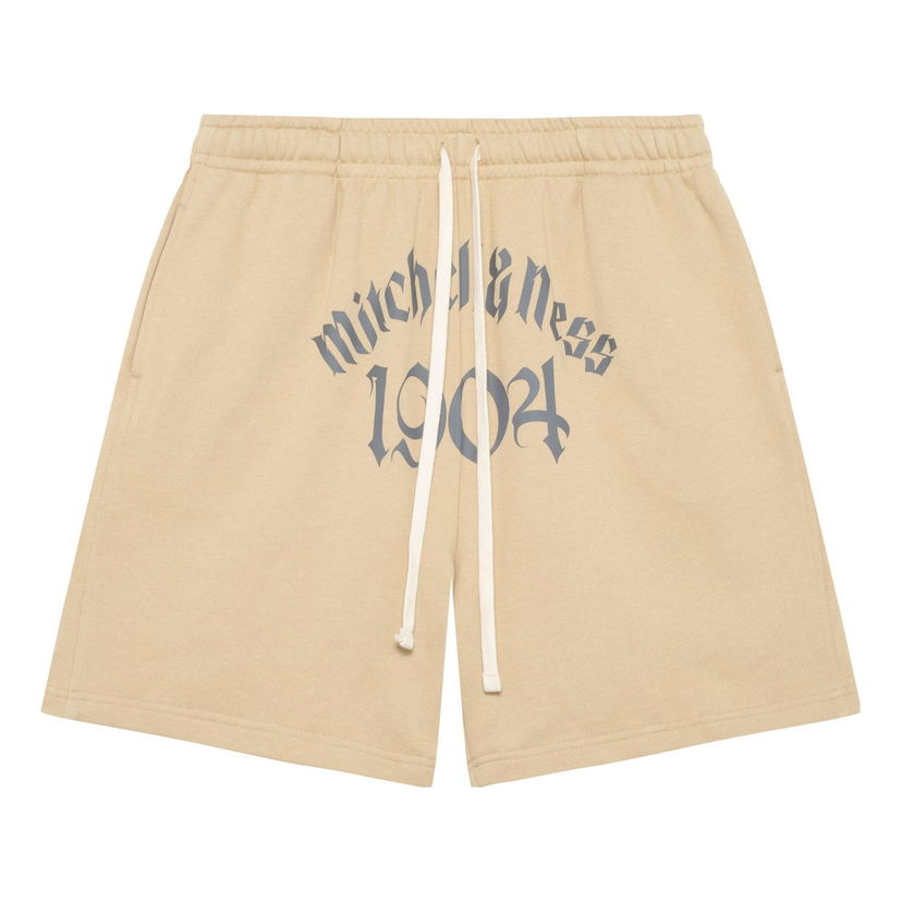 Kratke hlače Mitchell & Ness Mitchell & Ness 1904 Logo Shorts Bež | MNJYSSS22002-KHAKI
