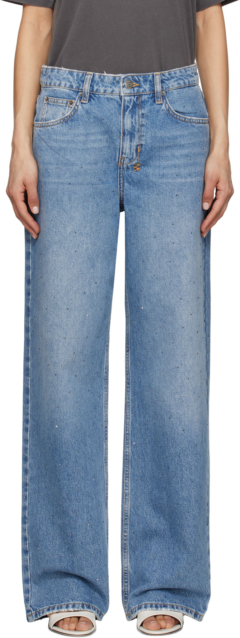 Jeans Ksubi Ksubi Low Rider Krystal Komet Jeans Plava | WSP25DJ011